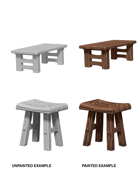 WizKids Deep Cuts Unpainted Miniatures