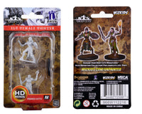 Pathfinder Deep Cuts Unpainted Miniature: Elf Female Fighter