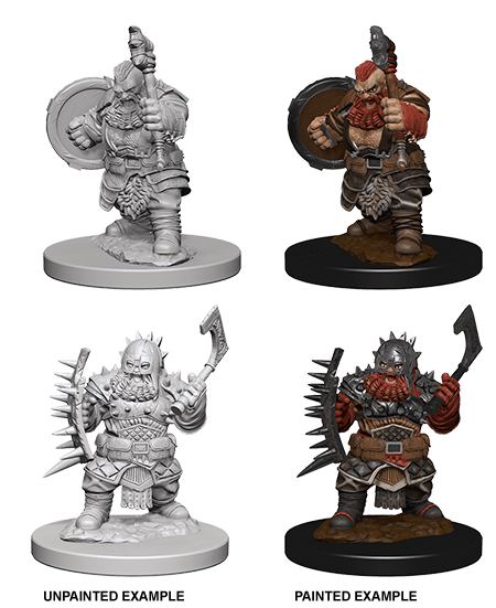 WizKids Deep Cuts Unpainted Miniatures