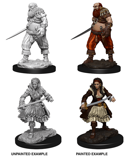 WizKids Deep Cuts Unpainted Miniatures