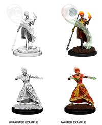 D&D Nolzur's Marvelous Miniatures - Fire Genasi Female Wizard