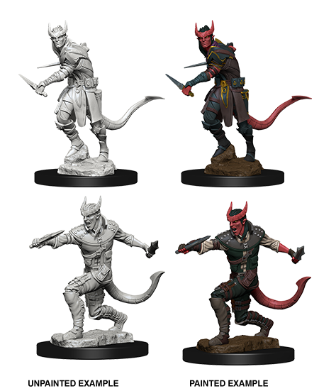 D&D Nolzur's Marvelous Miniatures - Tiefling Male Rogue