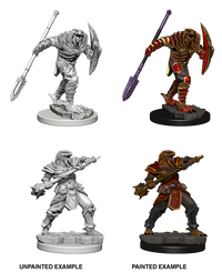 D&D Nolzur's Marvelous Miniatures - Dragonborn Male Fighter with Spear