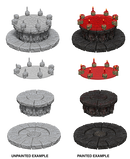 WizKids Deep Cuts Unpainted Miniatures: Magic Dias