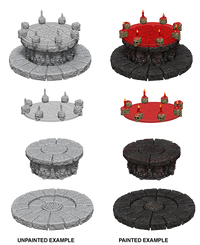 WizKids Deep Cuts Unpainted Miniatures: Magic Dias