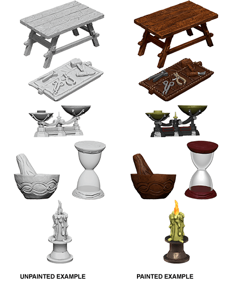 WizKids Deep Cuts Unpainted Miniatures