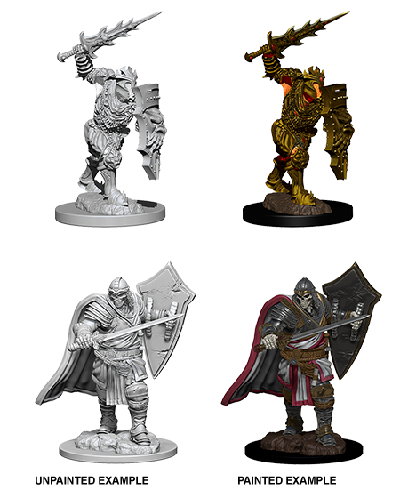 D&D Nolzur's Marvelous Miniatures - Death Knight & Helmed Horror