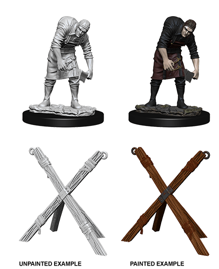 WizKids Deep Cuts Unpainted Miniatures