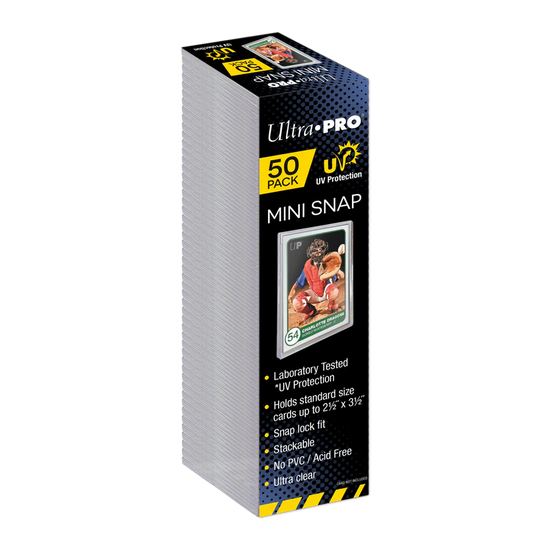 UV Mini Snap Card Holder (50ct)