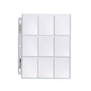 Silver Series 18-Pocket Refill Pages (25ct) for Standard Size Cards
