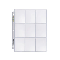 Silver Series 18-Pocket Refill Pages (25ct) for Standard Size Cards