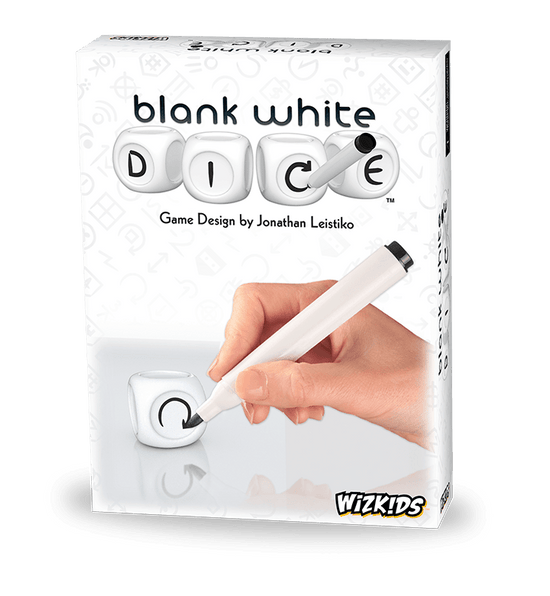 Blank White Dice