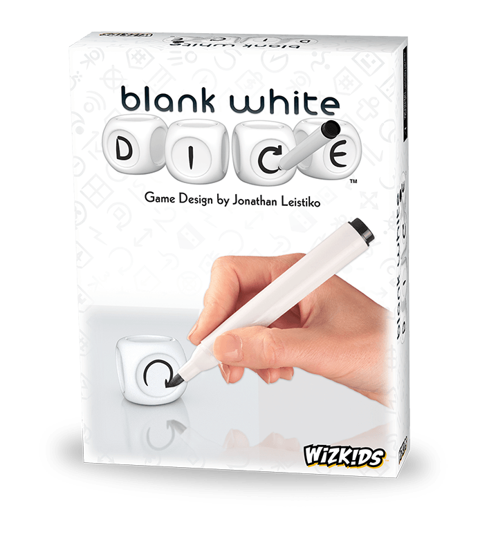 Blank White Dice