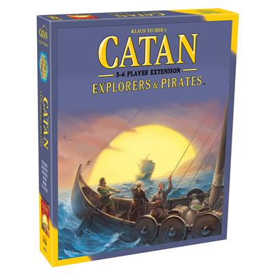 CATAN EXPLORERS PIRATES 5-6 PLAYER EXPANSION