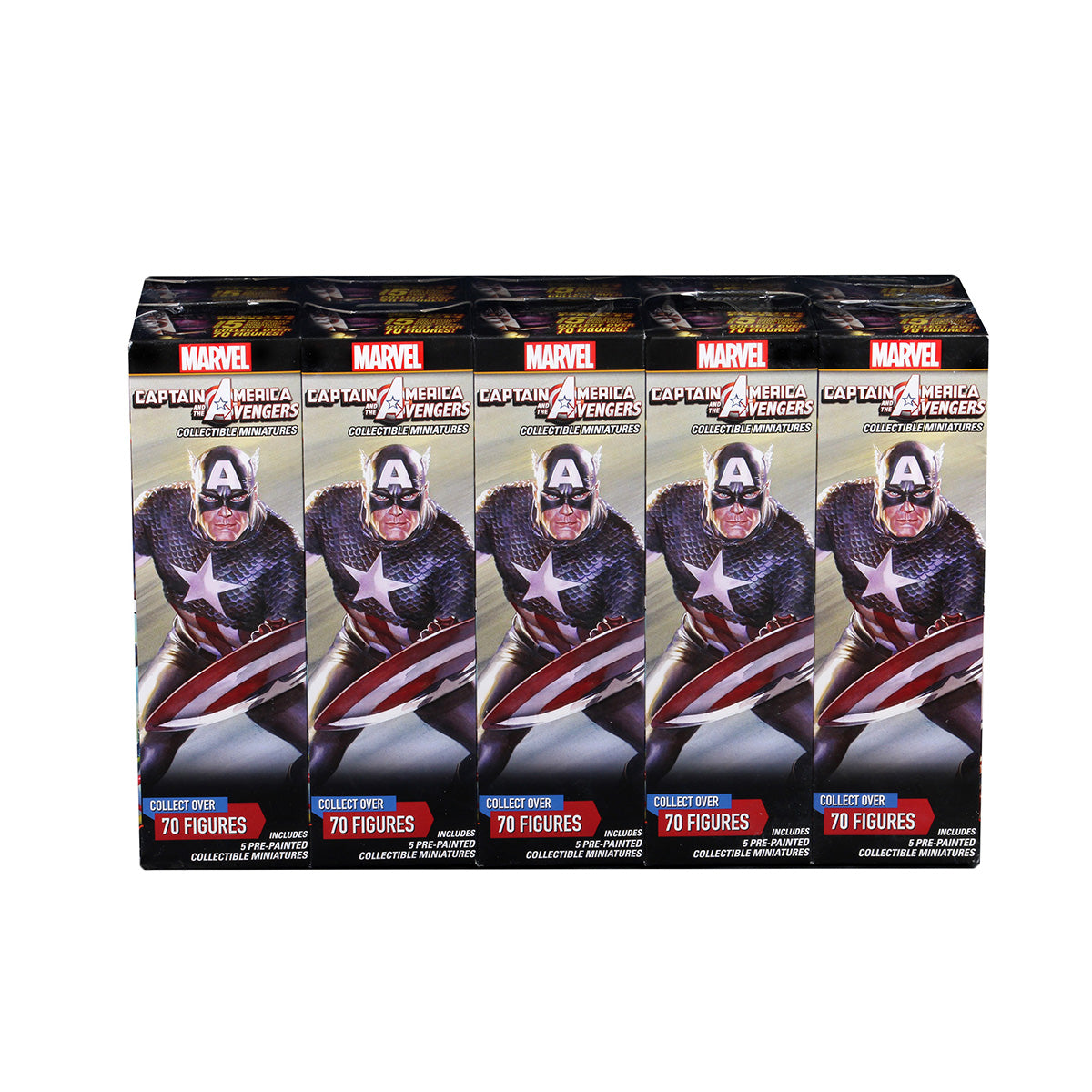 Marvel HeroClix: Captain America and the Avengers Booster Bricks