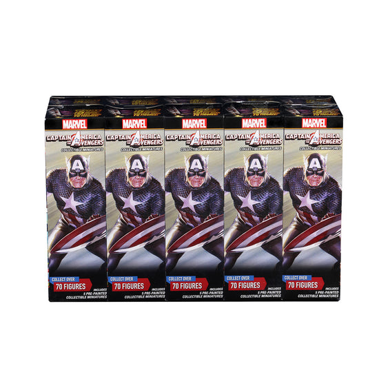 Marvel HeroClix: Captain America and the Avengers Booster Bricks
