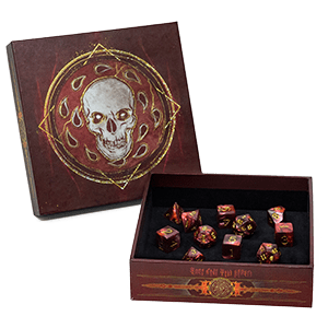 D&D Descent Into Avernus Dice Set