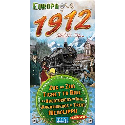 TICKET TO RIDE EUROPA 1912 EXPANSION