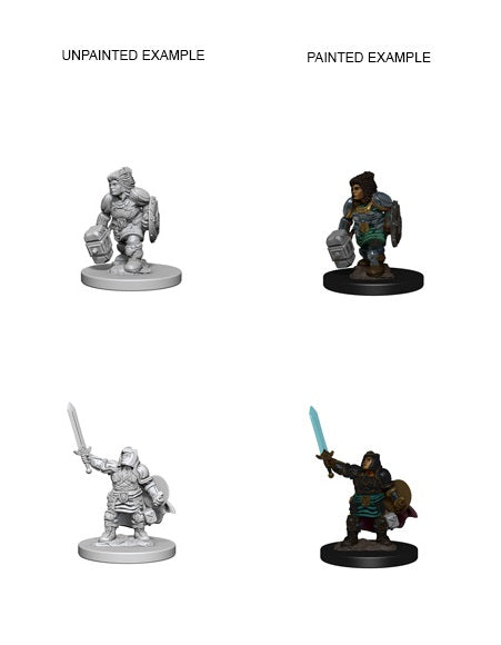 D&D Nolzur's Marvelous Miniatures - Dwarf Female Paladin