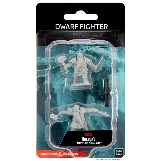 D&D Nolzur's Marvelous Unpainted Minis - Dwarf Male Fighter