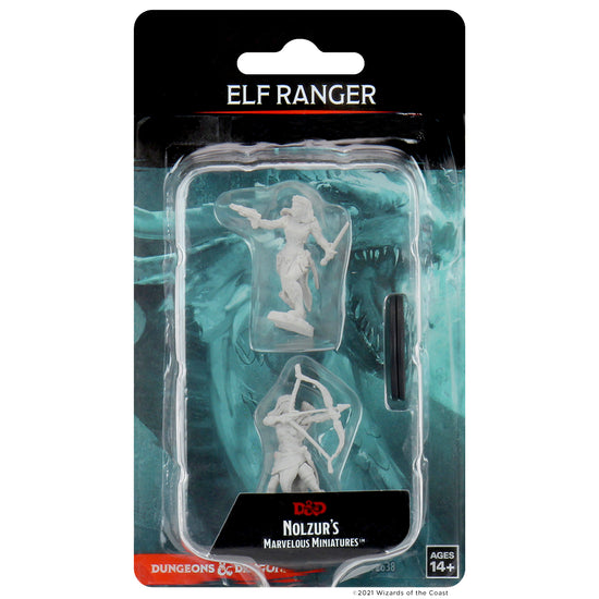 D&D Nolzur's Marvelous Unpainted Minis - Elf Female Ranger
