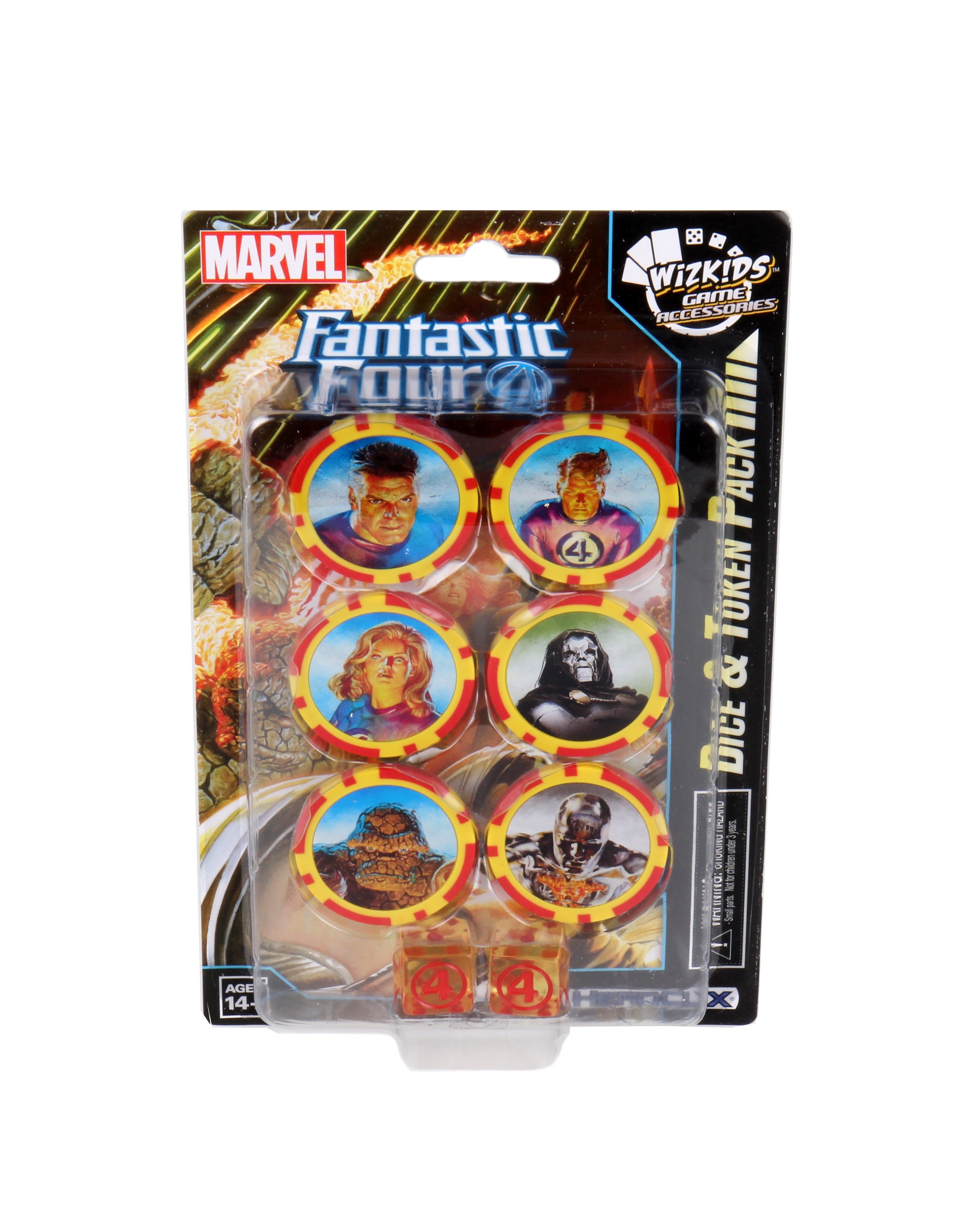 Marvel HeroClix: Fantastic Four Dice and Token Pack