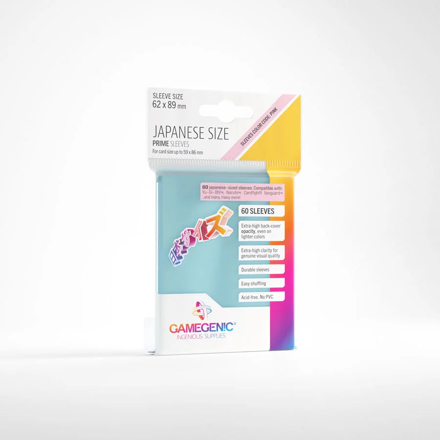 Ggs 10126ml – 60 Bustine Protettive Taglia Giapponese Prime Sleeves, Grigio Scuro, 62x89 Mm, Per Carte Da Gioco (Yu-Gi-Oh!, Vanguard)