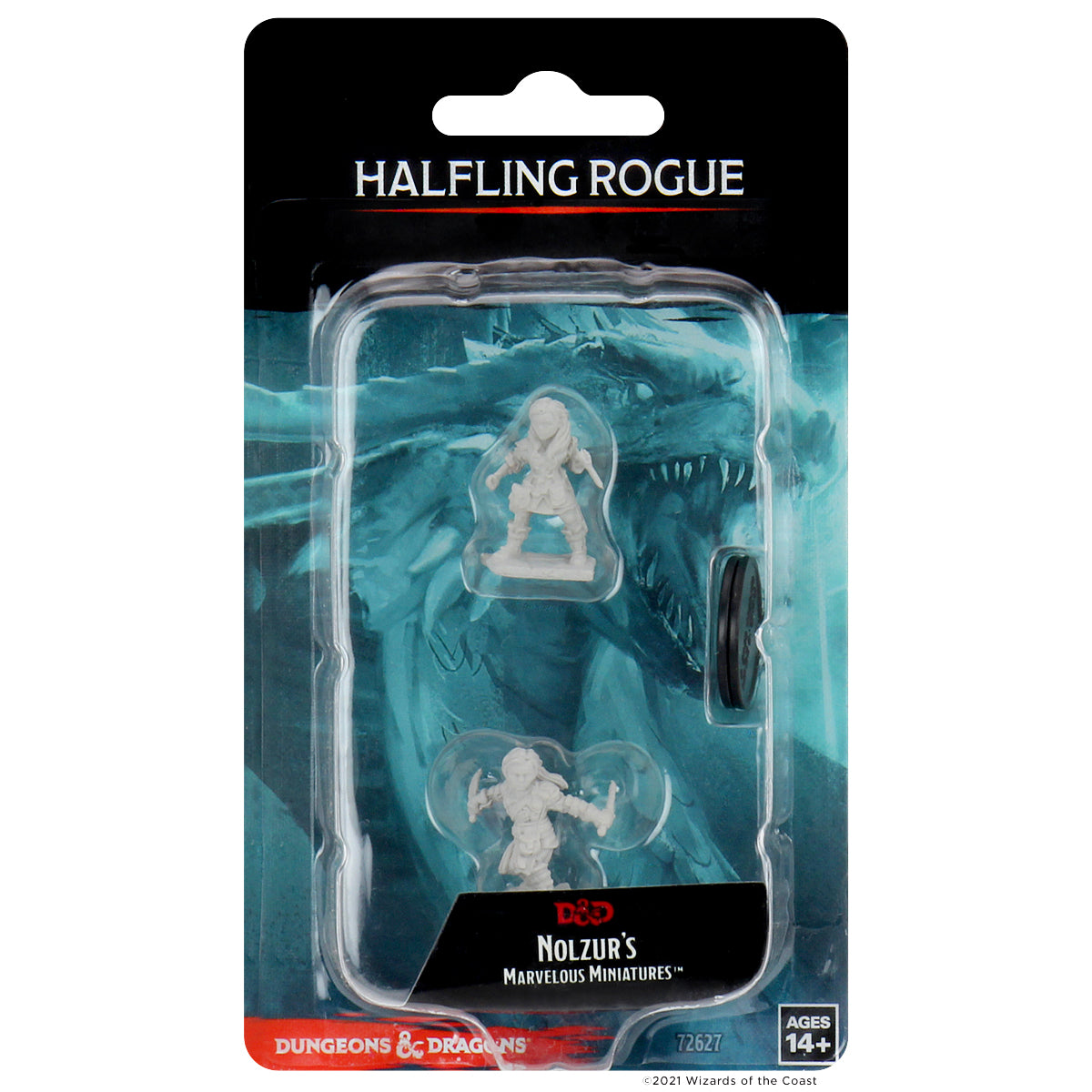 D&D Nolzur's Marvelous Unpainted Minis - Halfling Female Rogue