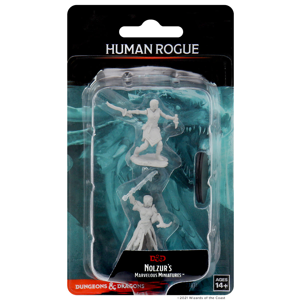 D&D Nolzur's Marvelous Miniatures -  Female Human Rogue