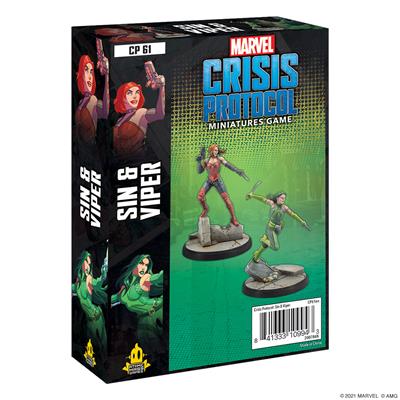 Marvel Crisis Protocol Sin And Viper En