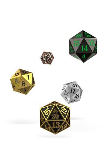 Oakie Doakie Dice D20 Spindown Dice Set
