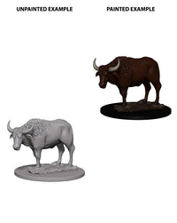 Wizkids Deep Cuts Unpainted Miniatures: Oxen