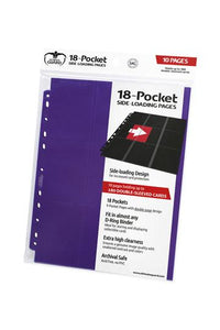 18-Pocket Side-Loading Pages (50)