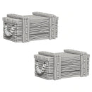 Wizkids Deep Cuts Unpainted Miniatures: Crates