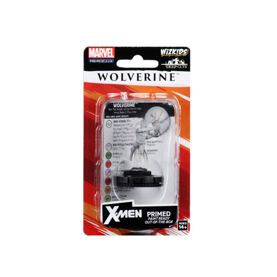 Marvel Heroclix: Deep Cuts Unpainted Miniatures-Wolverine