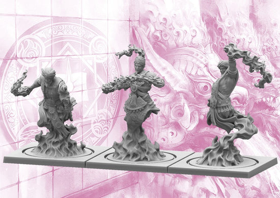 Efreet Flamecasters (Dual Kit) - Sorcerer Kings