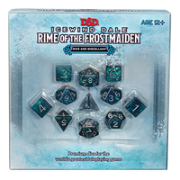 D&D Icewind Dale: Rime of the Frostmaiden Dice Set