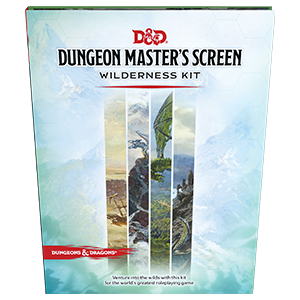 D&D Dungeon Master's Screen Wilderness Kit