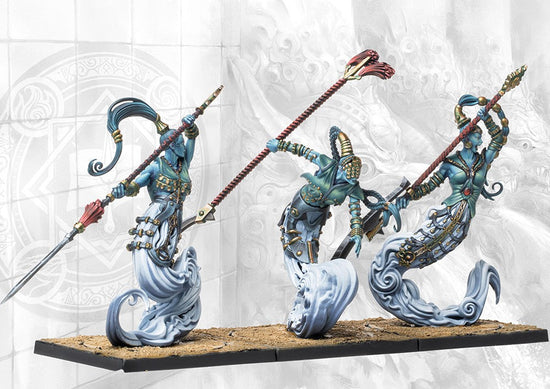 Sorcerer Kings: Steelheart Djinn (with Polearms)