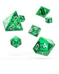 Oakie Doakie Dice RPG Set Translucent (7)