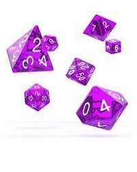 Oakie Doakie Dice RPG Set Translucent (7)