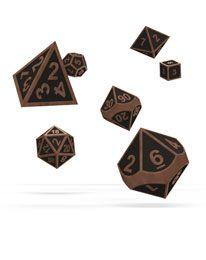 Oakie Doakie Dice RPG Set Metal (7)