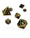 Oakie Doakie Dice RPG Set Metal (7)