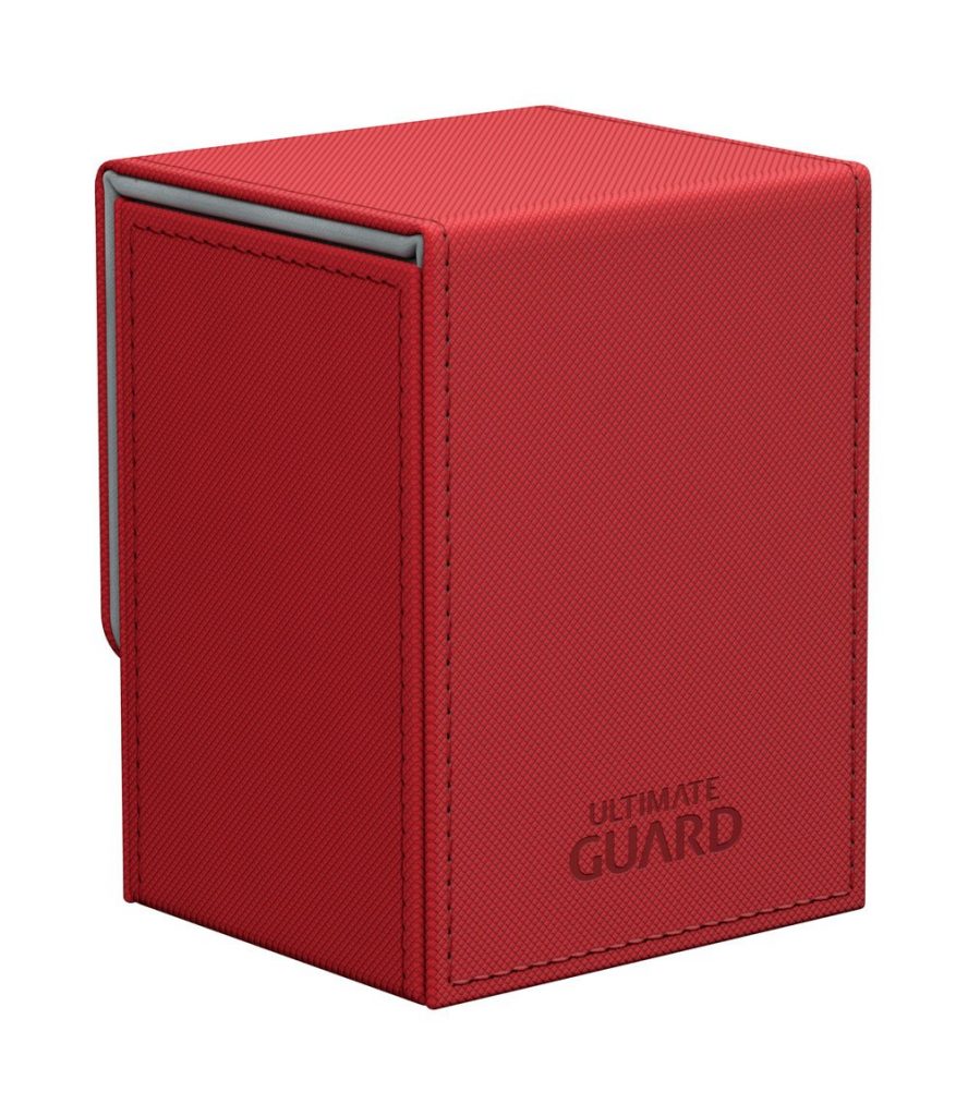 Flip Deck Case 80+ Standard Size XenoSkin™ Red
