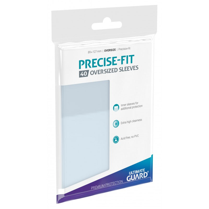 Precise-Fit Sleeves Oversized Transparent